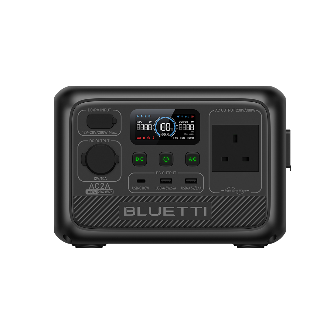 محطة الطاقة المحمولة BLUETTI AC2A | 300W 204Wh