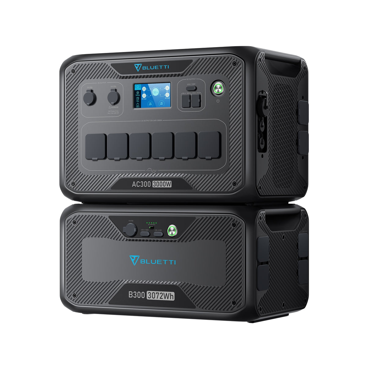 BLUETTI AC300 + B300 Home Power Bank | 3,000 Wh 3,072 Wh