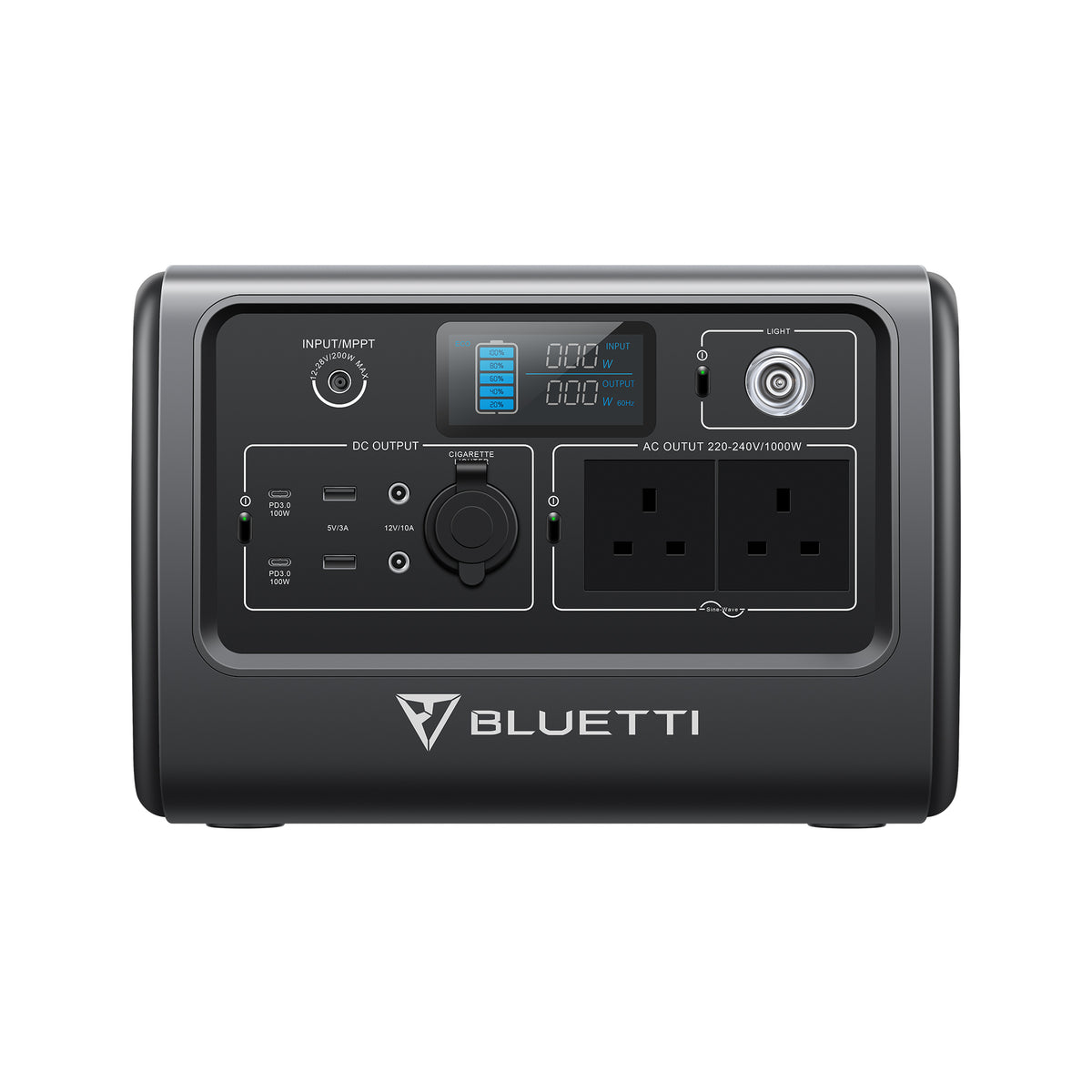 BLUETTI EB70 Portable Power Station | 1,000 Watts 716 Wh