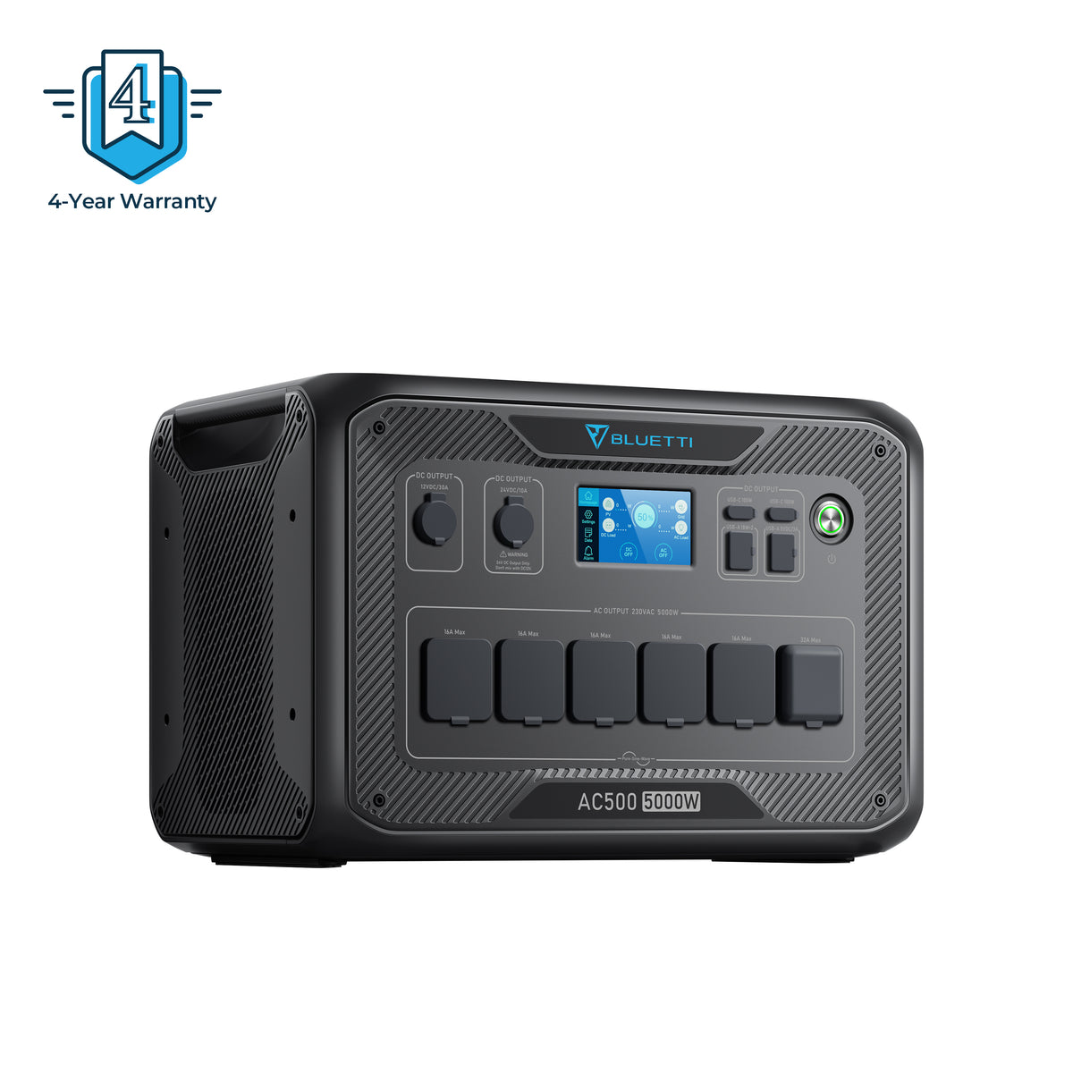 BLUETTI AC500+B300S Home Power Bank | 5,000 Wh 3,072 Wh