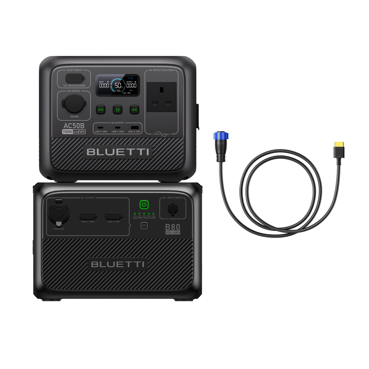 محطة الطاقة المحمولة BLUETTI AC50B | 700W 448Wh