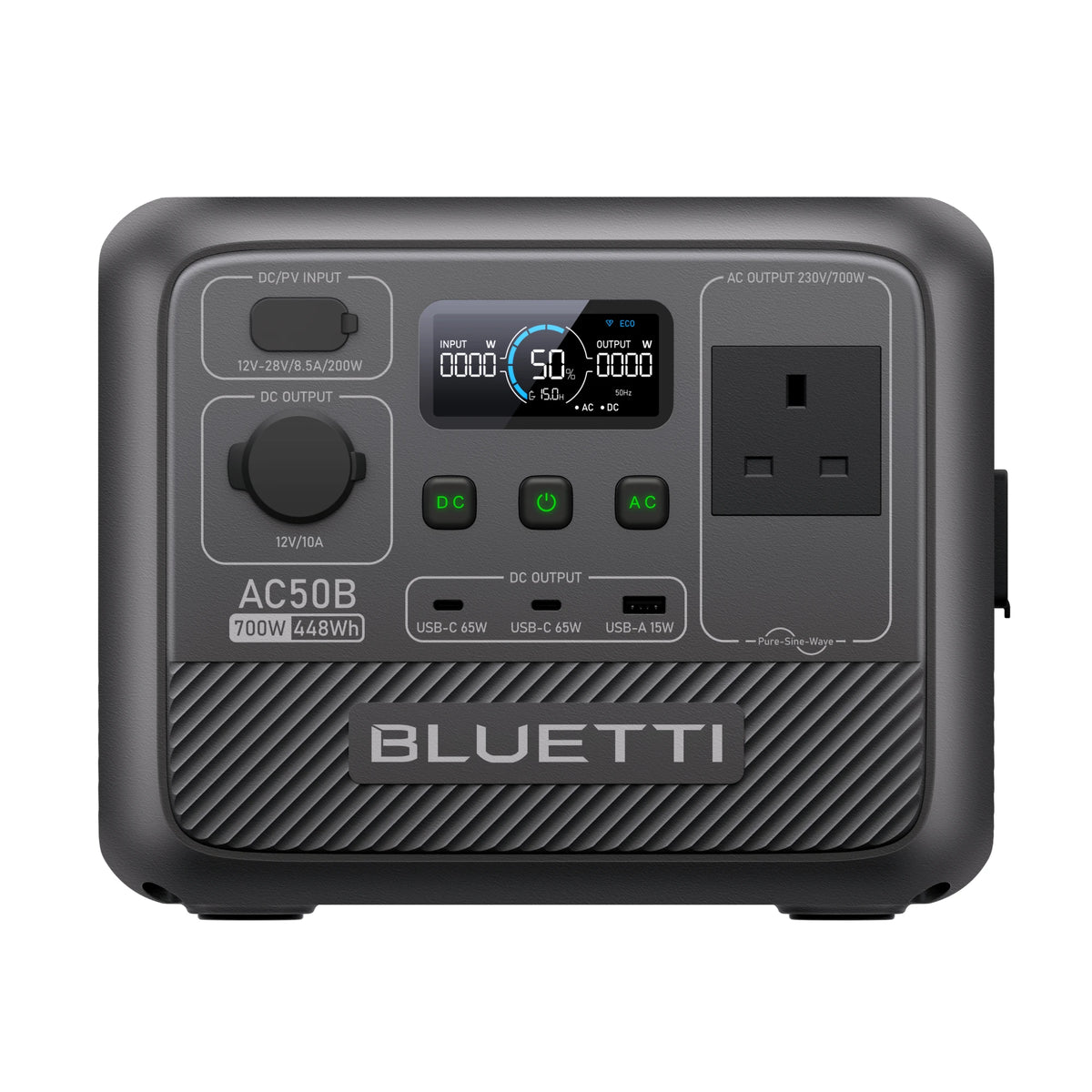 محطة الطاقة المحمولة BLUETTI AC50B | 700W 448Wh