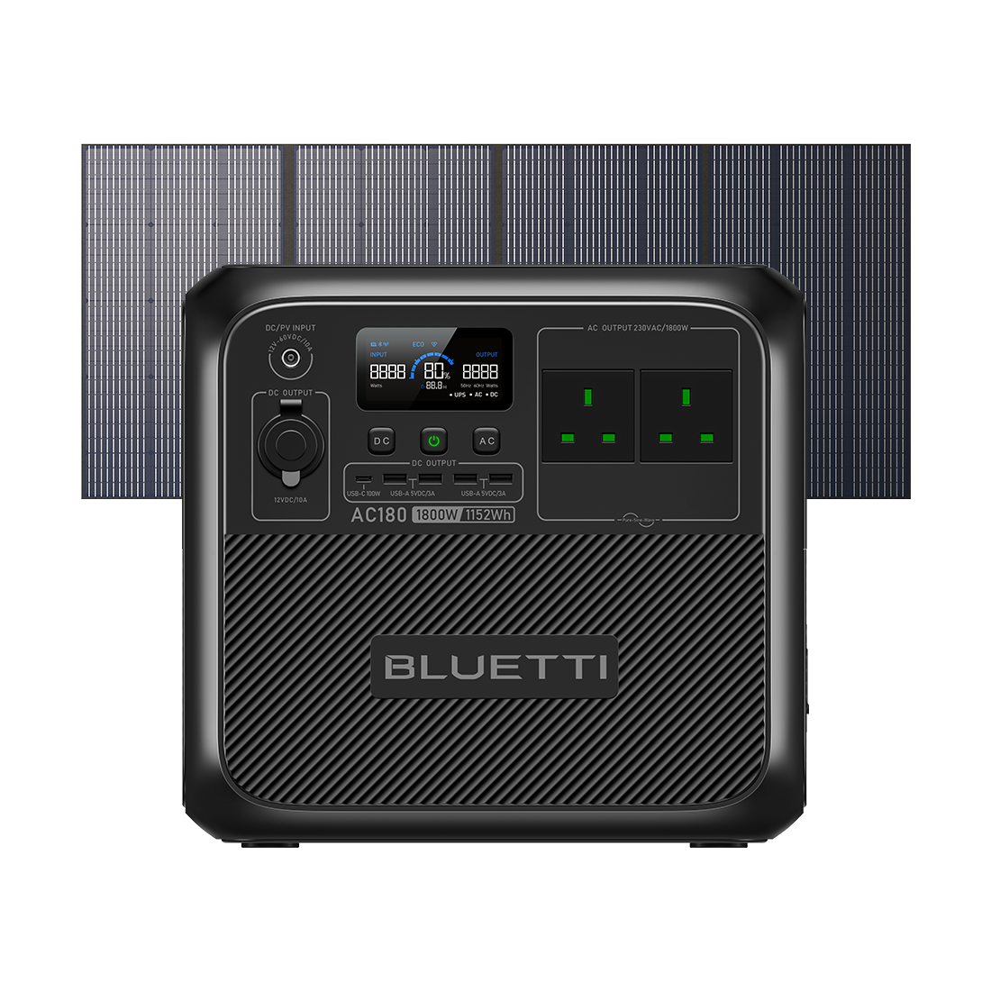 محطة الطاقة المحمولة BLUETTI AC180 | 1,800W 1,152Wh