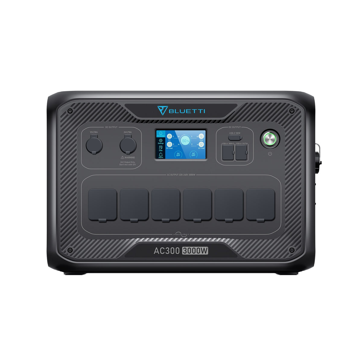 BLUETTI AC300 + B300 بطارية احتياطية للمنزل| 3,000 واط 3,072 واط ساعة