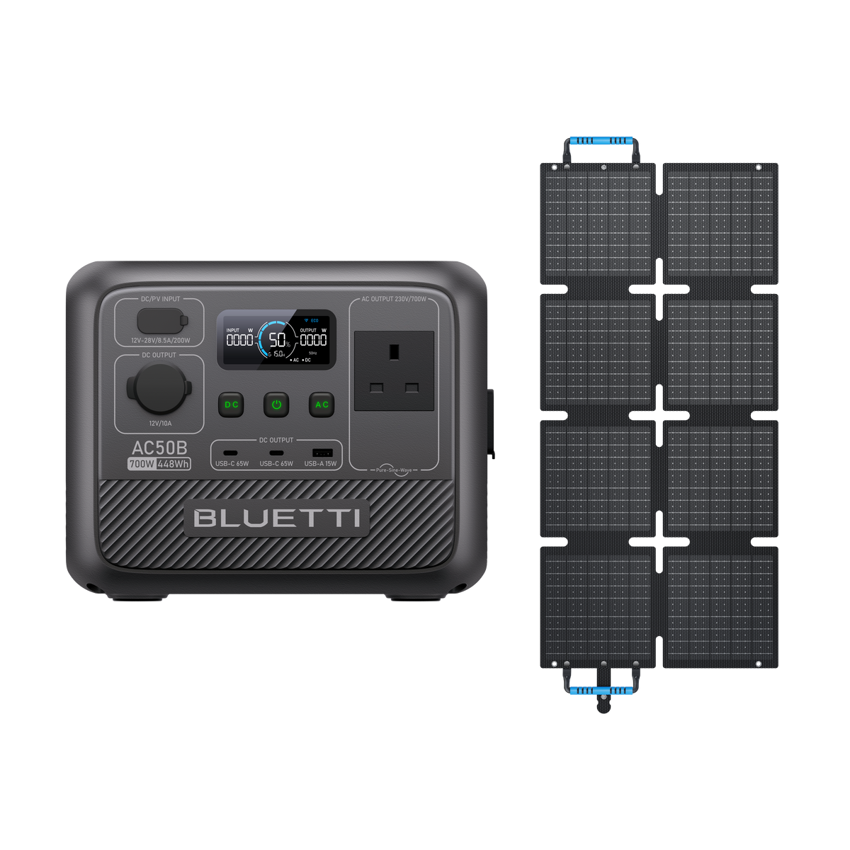 محطة الطاقة المحمولة BLUETTI AC50B | 700W 448Wh