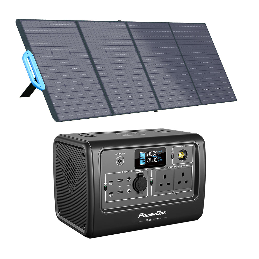BLUETTI EB70 Portable Power Station | 1,000 Watts 716 Wh